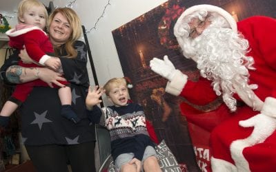 SANTA VISITS CAMBORNE
