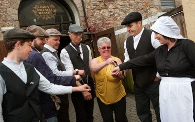 TOWN PULLS TOGETHER TO SET A RECORD DURING THE ANNUAL TREVITHICK DAY CELEBRATIONS