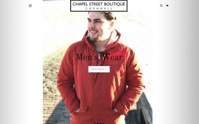 NEW ONLINE WEBSITE AND MENSWEAR COLLECTION AT CHAPEL STREET BOUTIQUE!