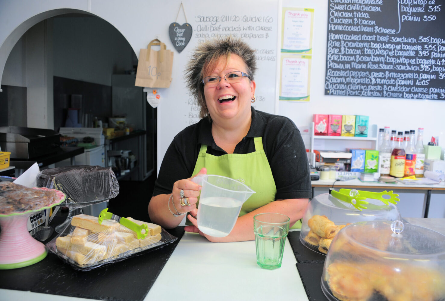 Festive food for local children