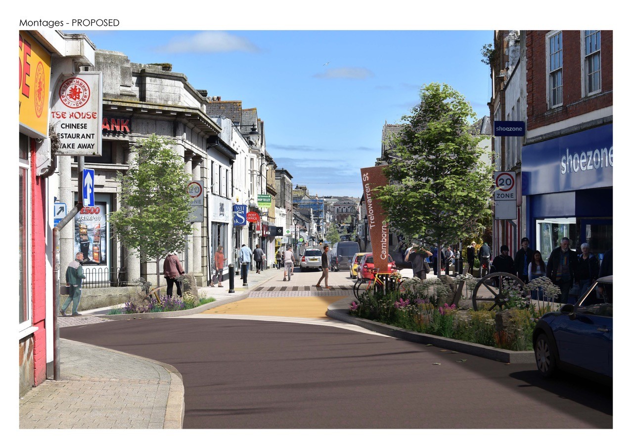 Free parking and bargains in Camborne
